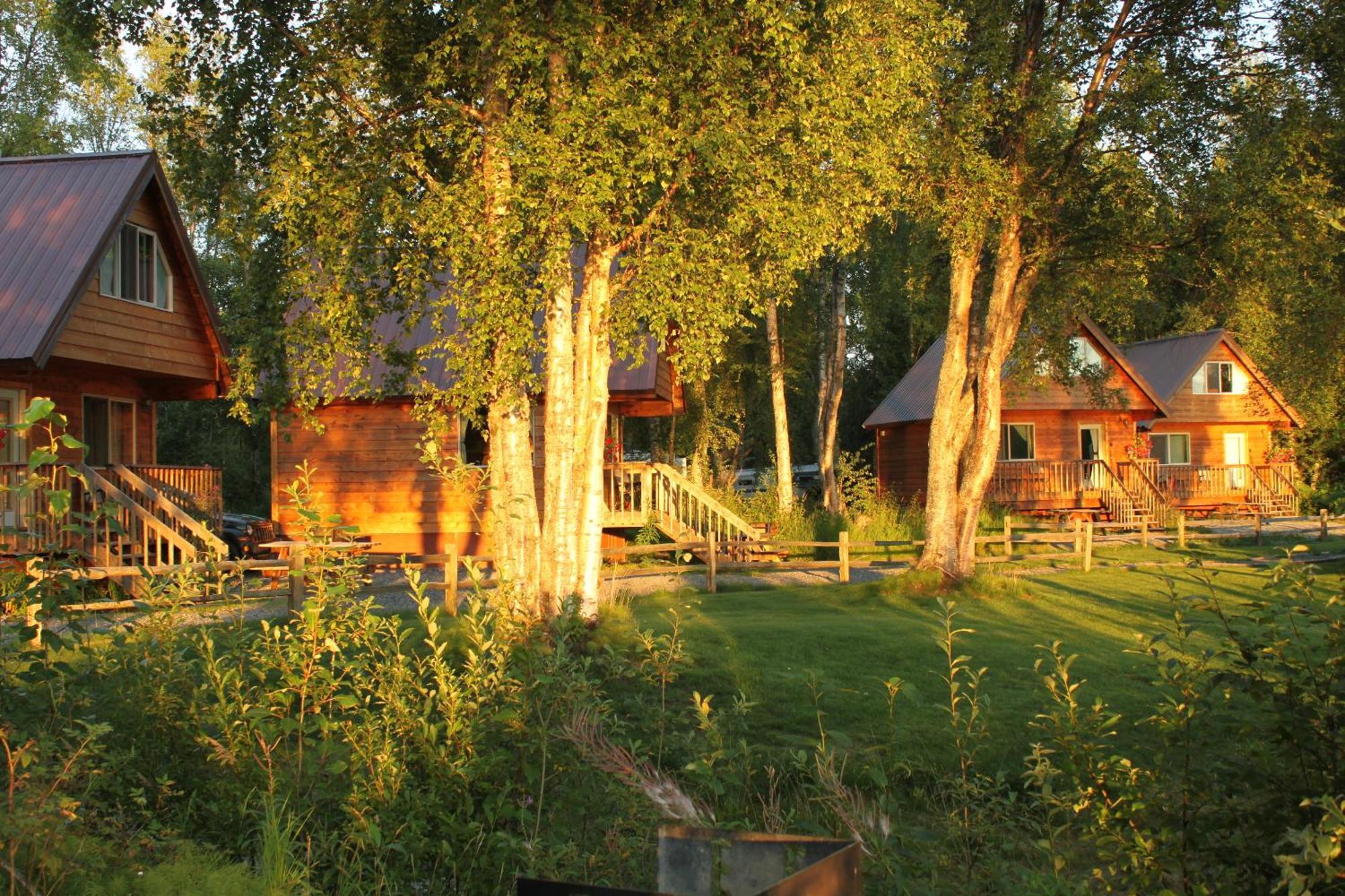 Susitna River Lodging, Riverside Cabins Talkeetna Εξωτερικό φωτογραφία